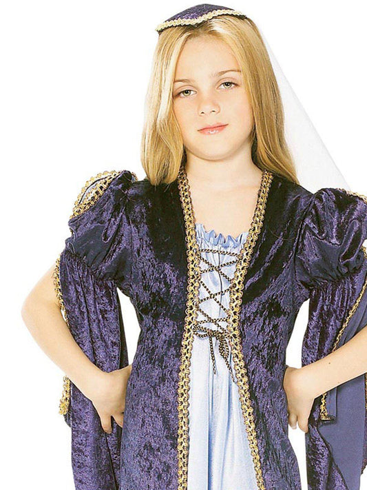 Kids Juliet Renaissance Costume - official product for imaginative play at home