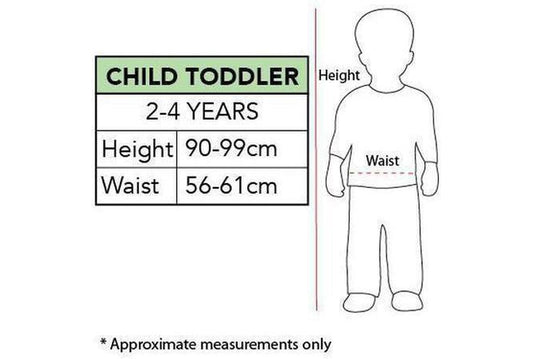 Wonder Woman toddler costume for fun superhero play at home, official DC Comics outfit.