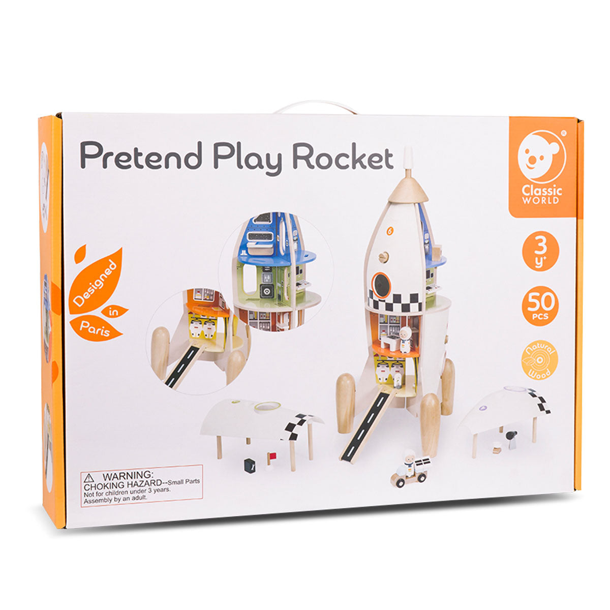 Classic World Pretend Play Rocket Classic World Pretend Play Rocket