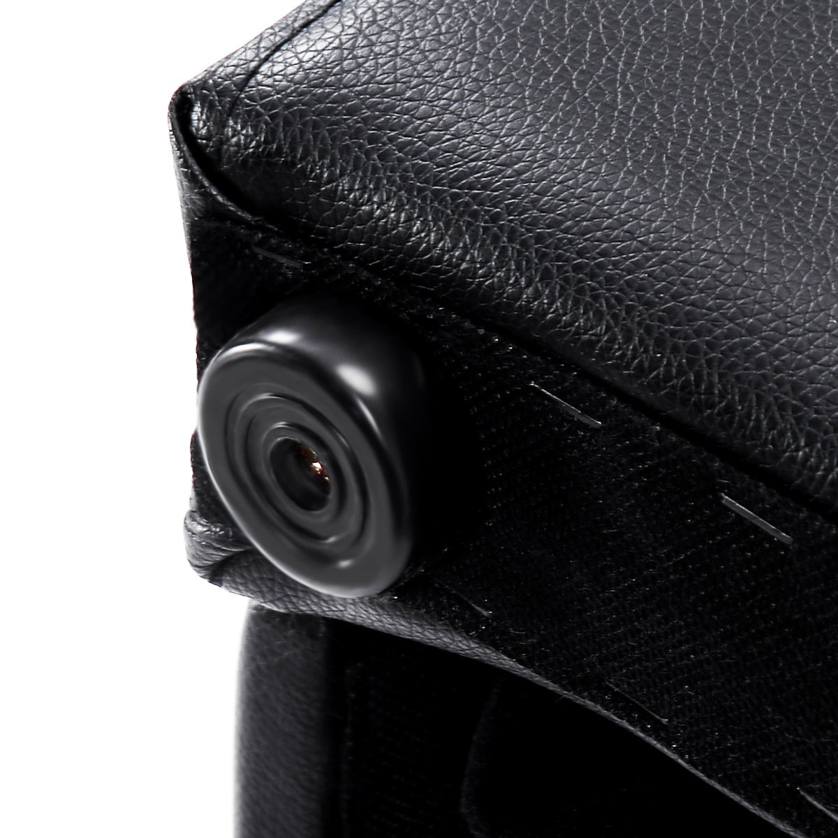 Kids Comfort Lounge Seat: Adjustable with Armrest and High Backrest - Black