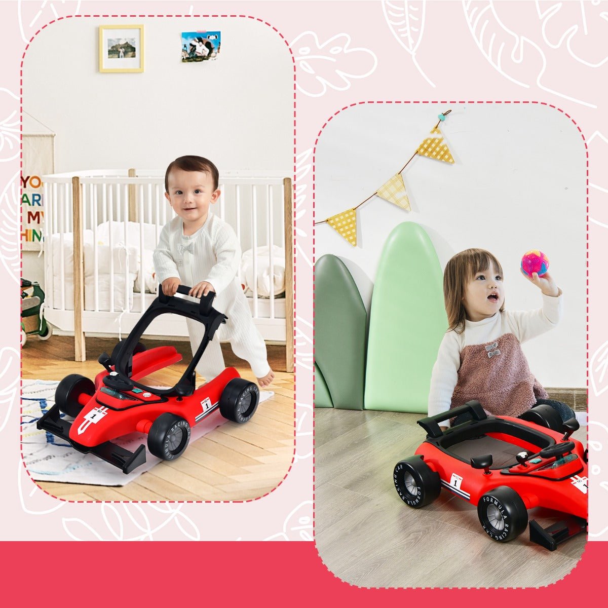 All-in-One Walker, Rocker, Activity Center, and Push Car