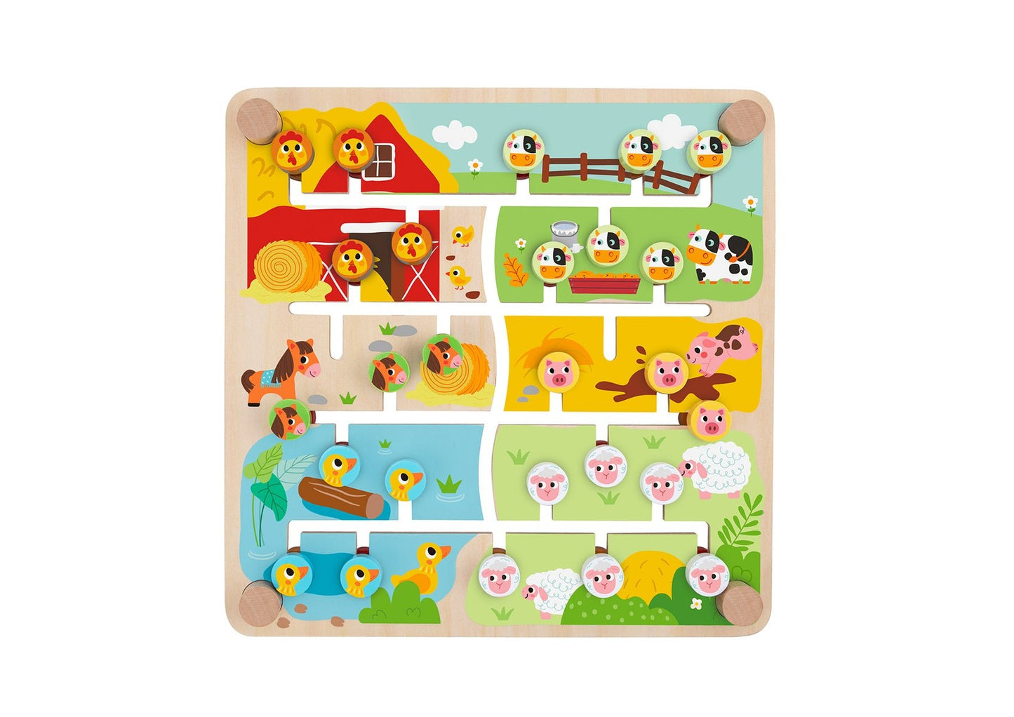 Alphabet and farm-themed maze for educational play, engaging kids at home. Alphabet and farm-themed maze for educational play, engaging kids at home.