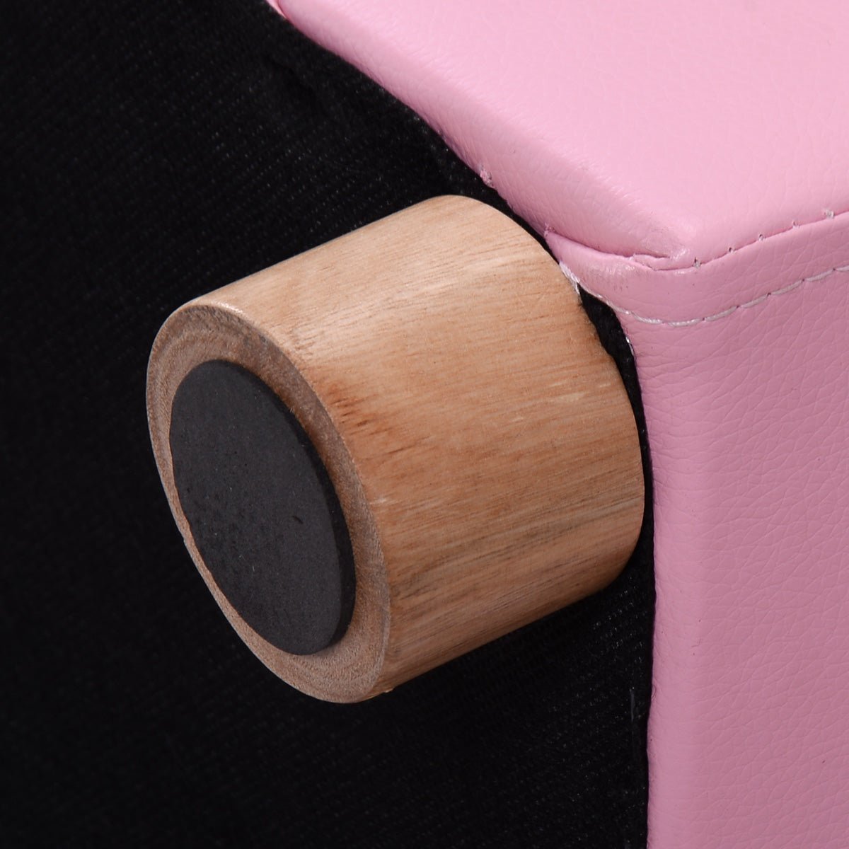 Kids Armrest Sofa Chair: PVC Leather, Cushioned Comfort for Children