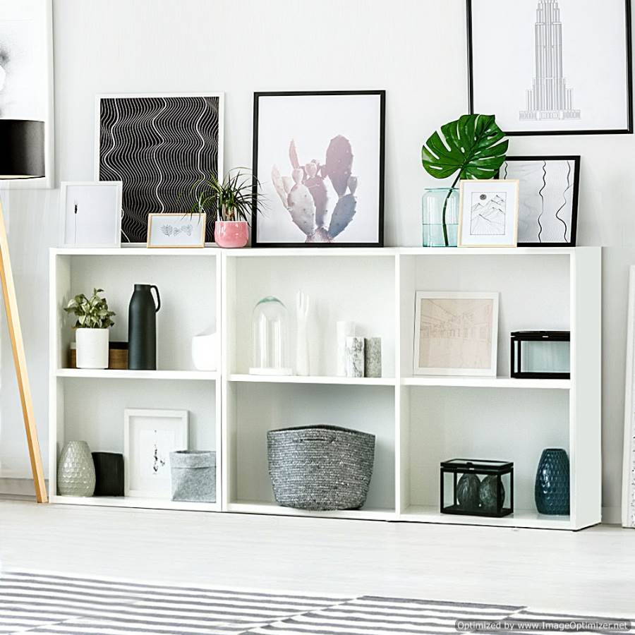 Shop Home Furniture Artiss 3 Piece Storage Shelf