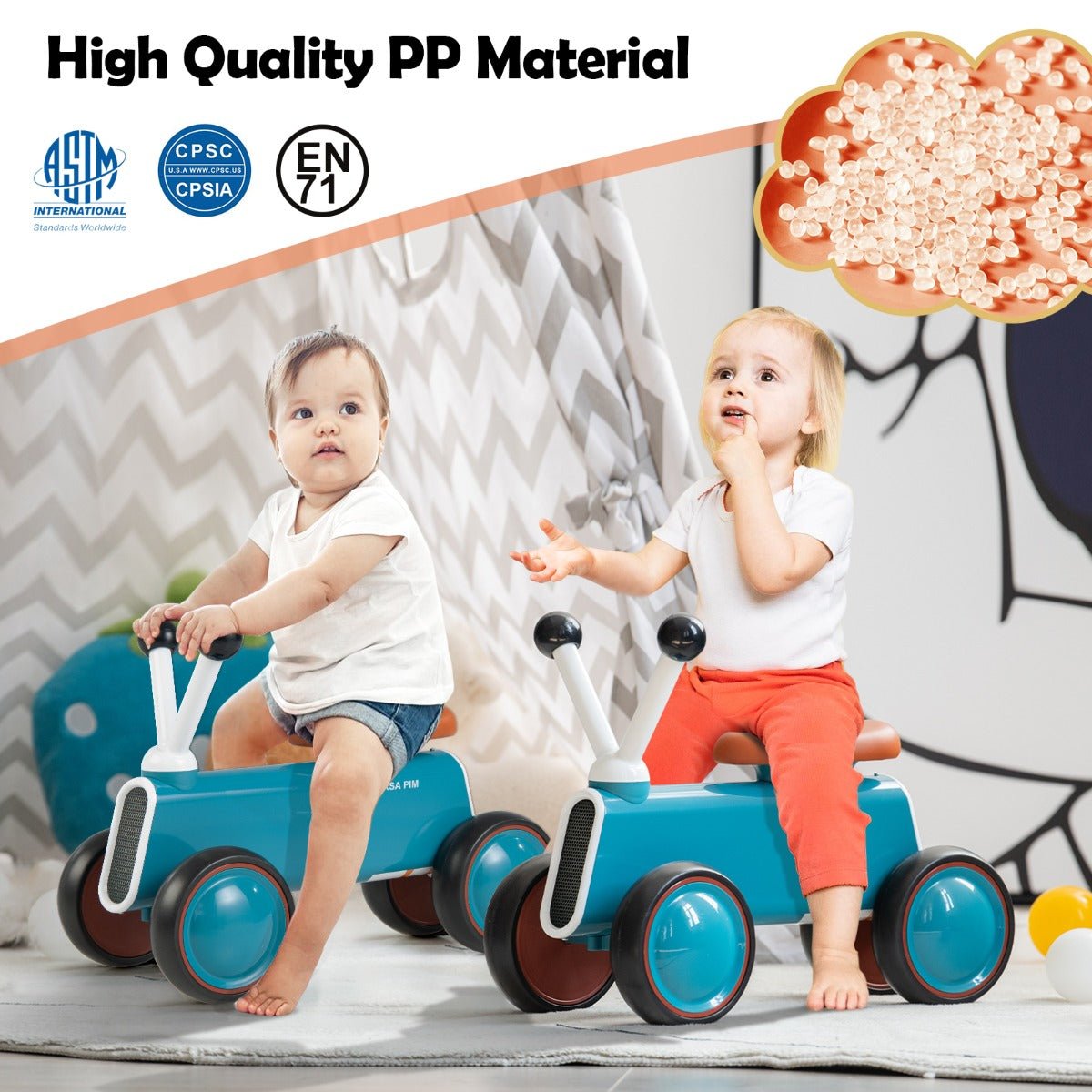 Baby Balance Bike - Pedal-Free Fun for Active Infants Baby Balance Bike - Pedal-Free Fun for Active Infants