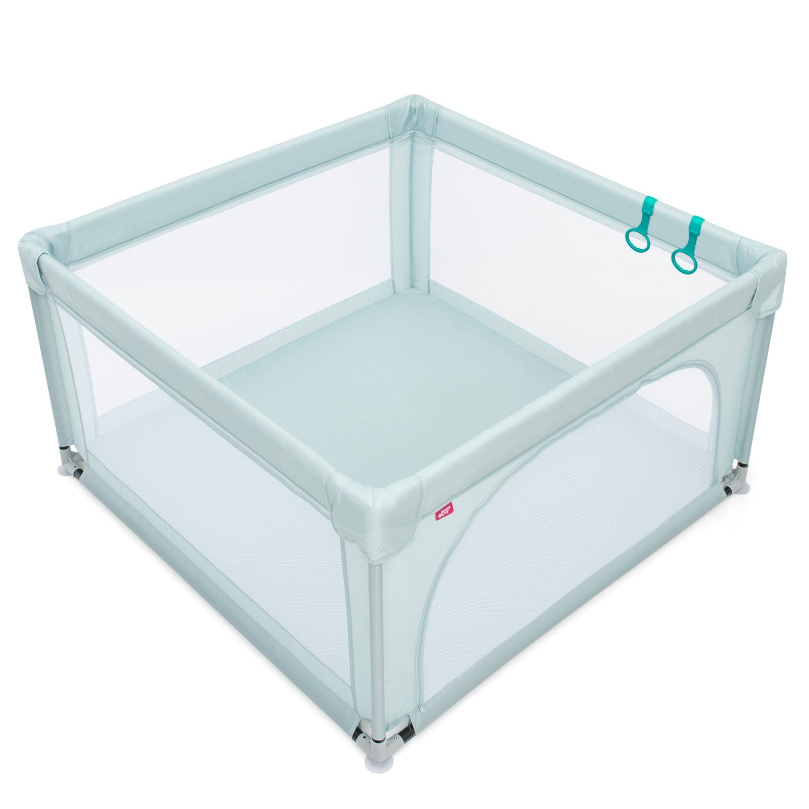Entertain Your Baby with Blue Playpen and Ocean Balls