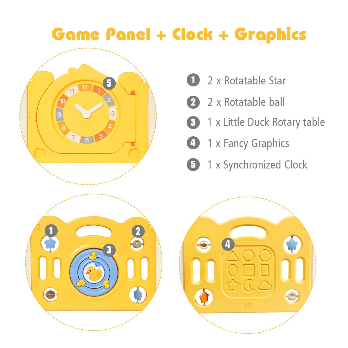 Baby Playpen - Non-toxic & Durable