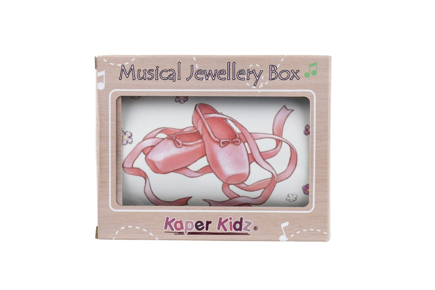 Packaging Image of Ballerina Dome Music Jewellery Box Packaging Image of Ballerina Dome Music Jewellery Box