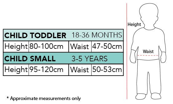 Measurements The Wiggles Ballerina Dress for Kids