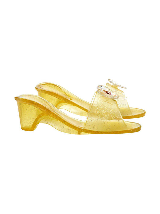 Disney Belle Jelly Shoes for Kids, perfect for princess dress-up and imaginative play.