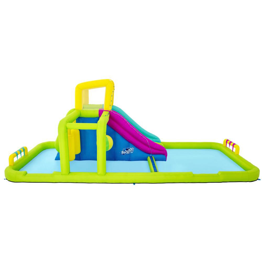 Vibrant Water Slide Pool for Children