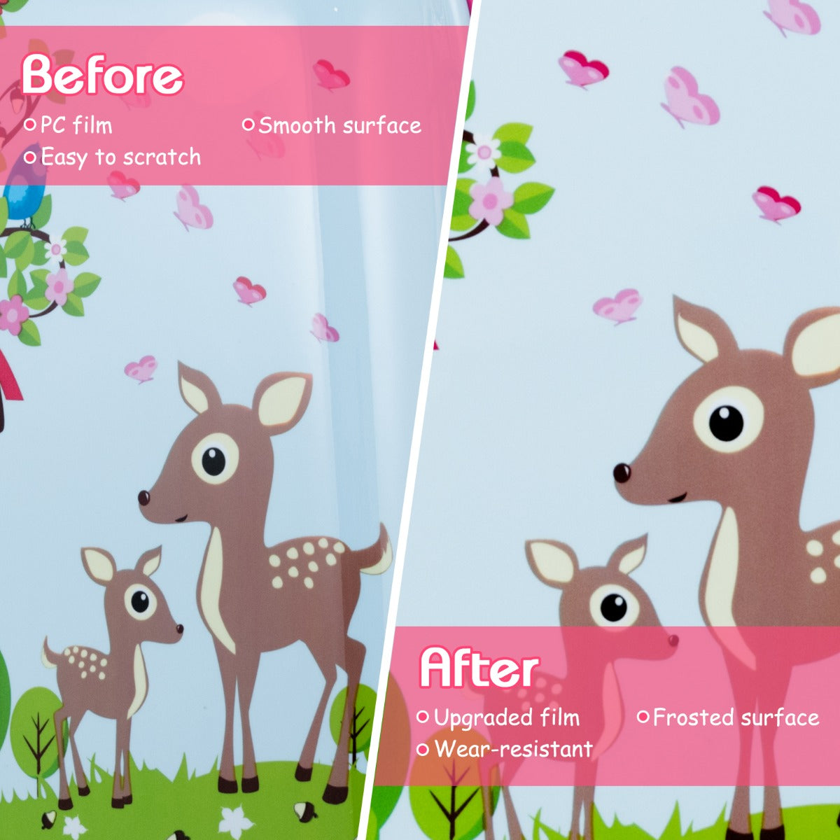 Kids 2-Piece Luggage Set with Trolley Case and Backpack, perfect for travel and playdates. Kids 2-Piece Luggage Set with Trolley Case and Backpack, perfect for travel and playdates.