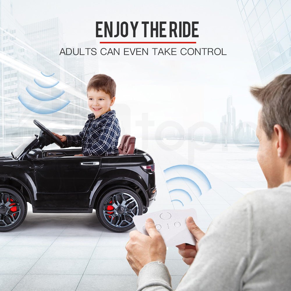 Black Rapid Racer 12V RC cars - thrilling, safe electric ride for kids at home. Black Rapid Racer 12V RC cars - thrilling, safe electric ride for kids at home.