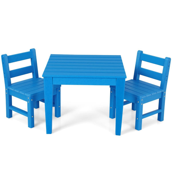 Upgrade Playtime with the Blue Kids Table Set