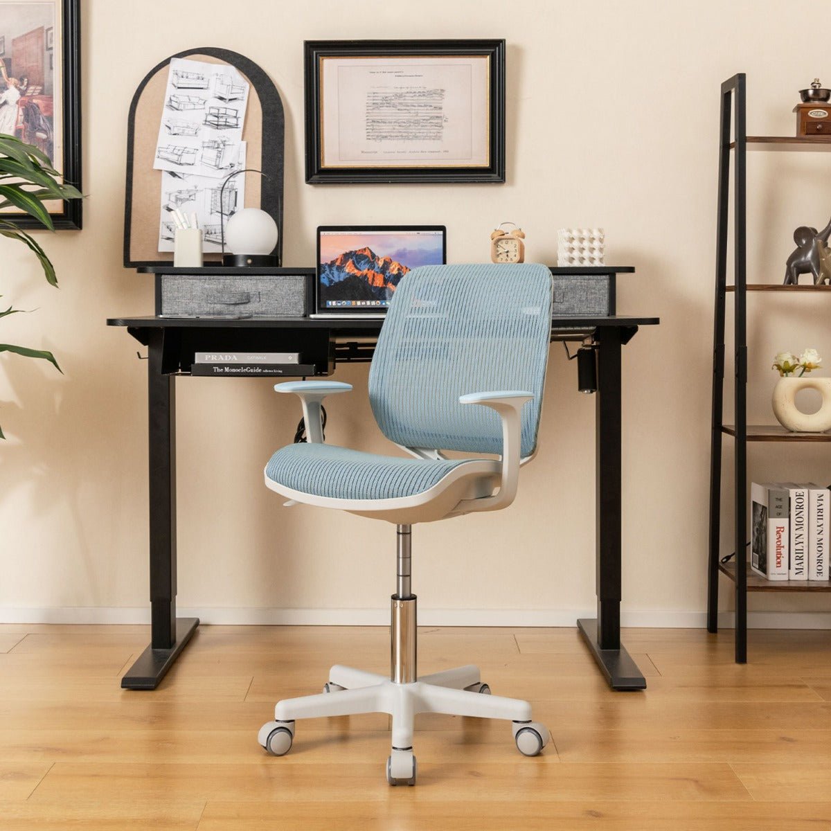 Creating Comfy Study Sessions: Blue Kids Chair Creating Comfy Study Sessions: Blue Kids Chair