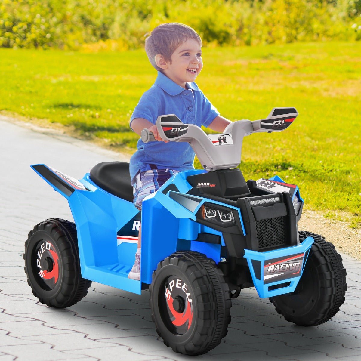 Blue Explorer: Kids Battery ATV