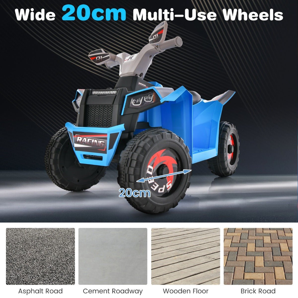 Blue Power Ride: Kids ATV Experience Blue Power Ride: Kids ATV Experience