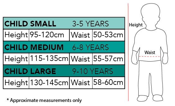 Size Chart Kids Bugs Bunny Tune Squad Gear