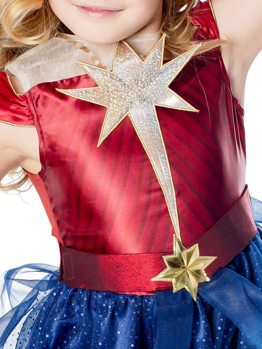 Close up Girls Captain Marvel Galactic Dress