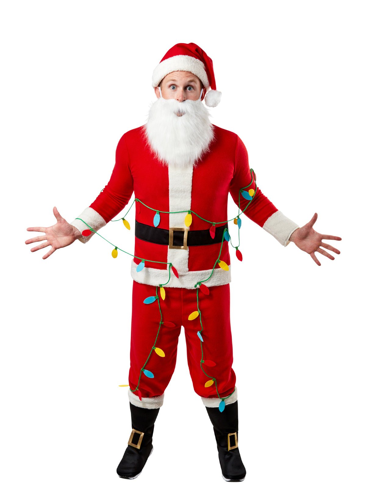 Christmas Vacation Santa Costume Adult Griswold Dress Up