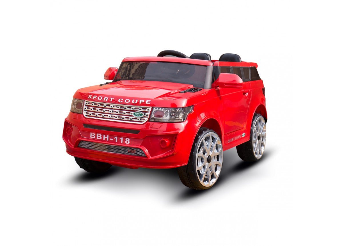 Black Coopa Electric Ride On Car for kids, ideal for indoor/outdoor fun and entertainment