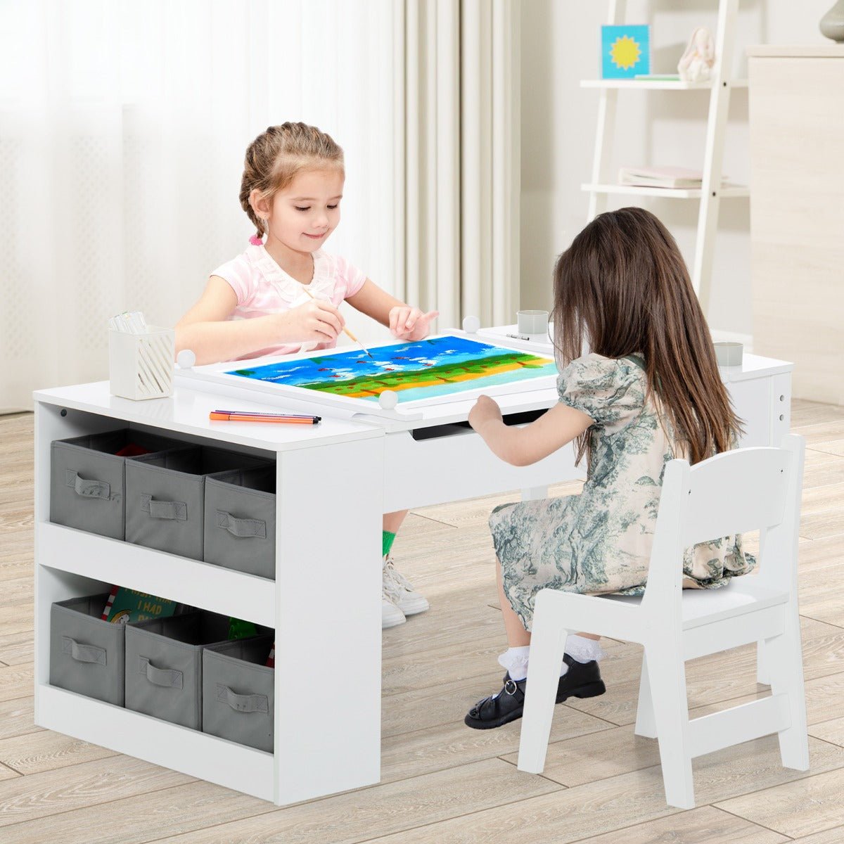 Versatile Art Table for Daycare and Home Use