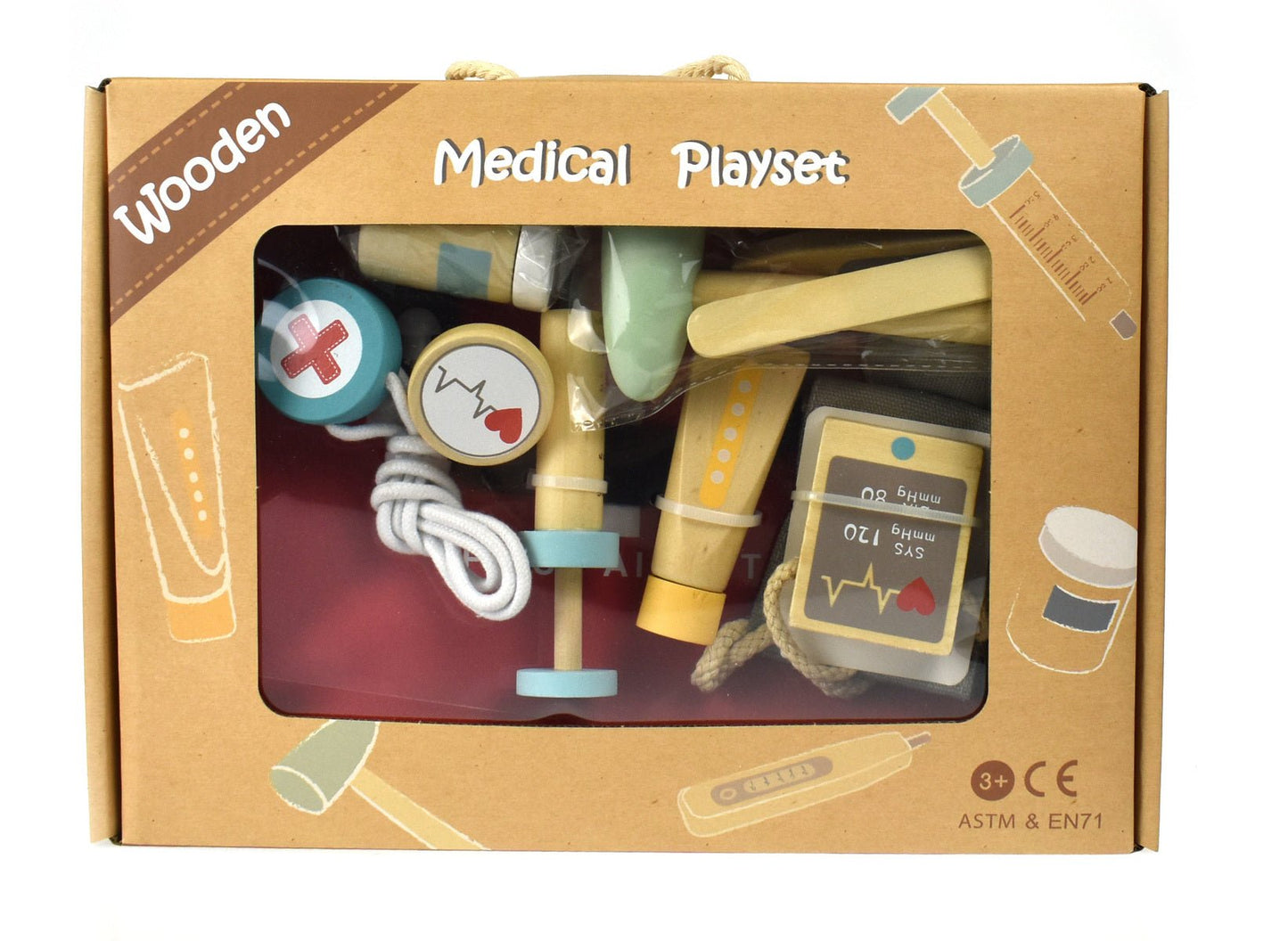 Kids deluxe doctor play set with stethoscope and medical accessories for imaginative play. Kids deluxe doctor play set with stethoscope and medical accessories for imaginative play.