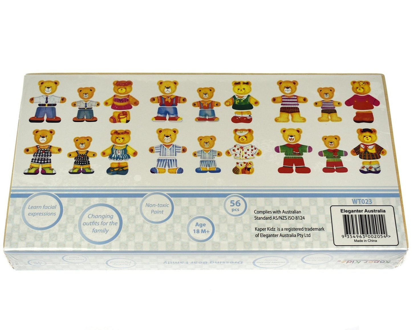 Playful Dressing Bear Family set for imaginative play in childrens room decor. Playful Dressing Bear Family set for imaginative play in childrens room decor.