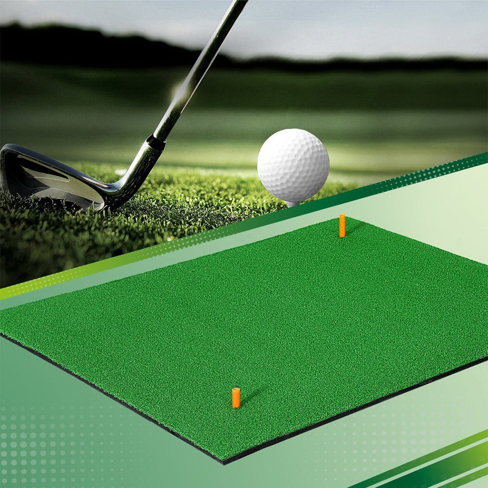 Everfit Golf Hitting Mat Portable DrivingÂ Range PracticeÂ Training Aid 100x125cm - Kids Mega Mart