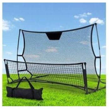 Everfit XL portable soccer net for kids home training - ideal for volleyball and football.