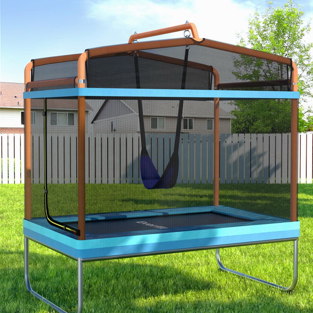 buy 6ft Blue Orange everfit trampoline online buy 6ft Blue Orange everfit trampoline online