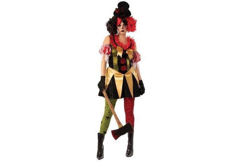 Evil Clown Lady Costume Adult