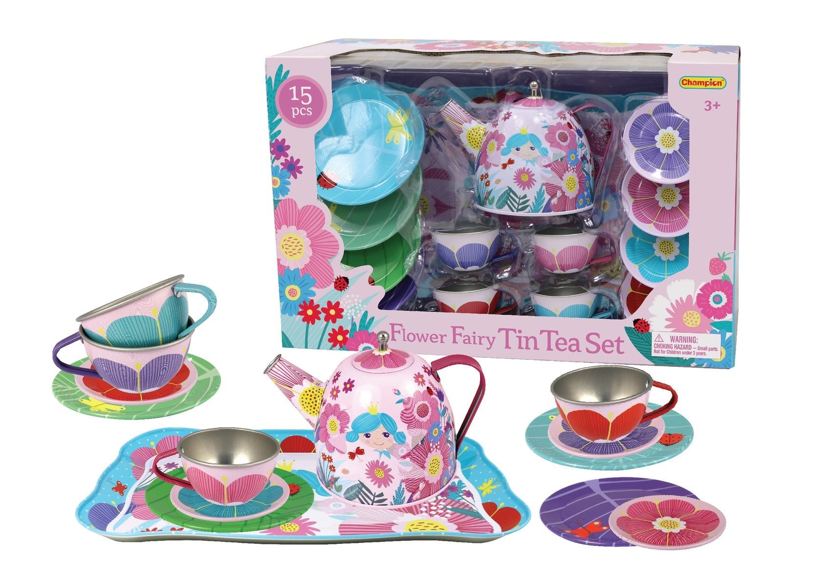 Enchanting Fairy-Themed Tea Set for Kids