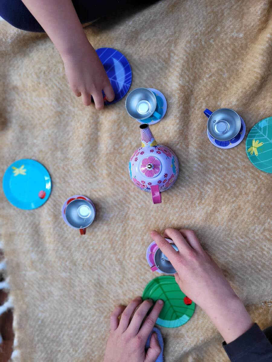 Kids’ Fairy-Inspired Tin Tea Set