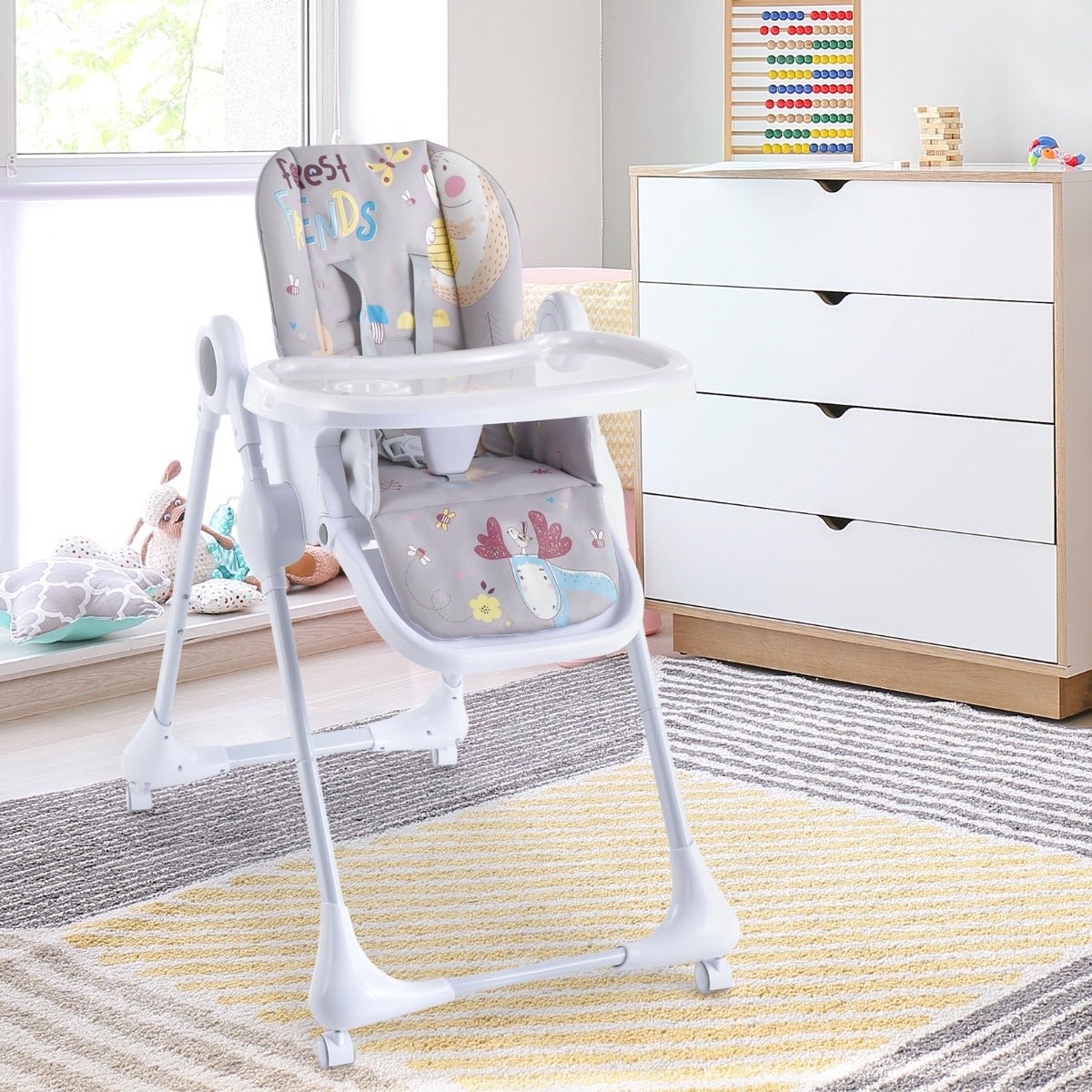 High Chair with Baby Tray