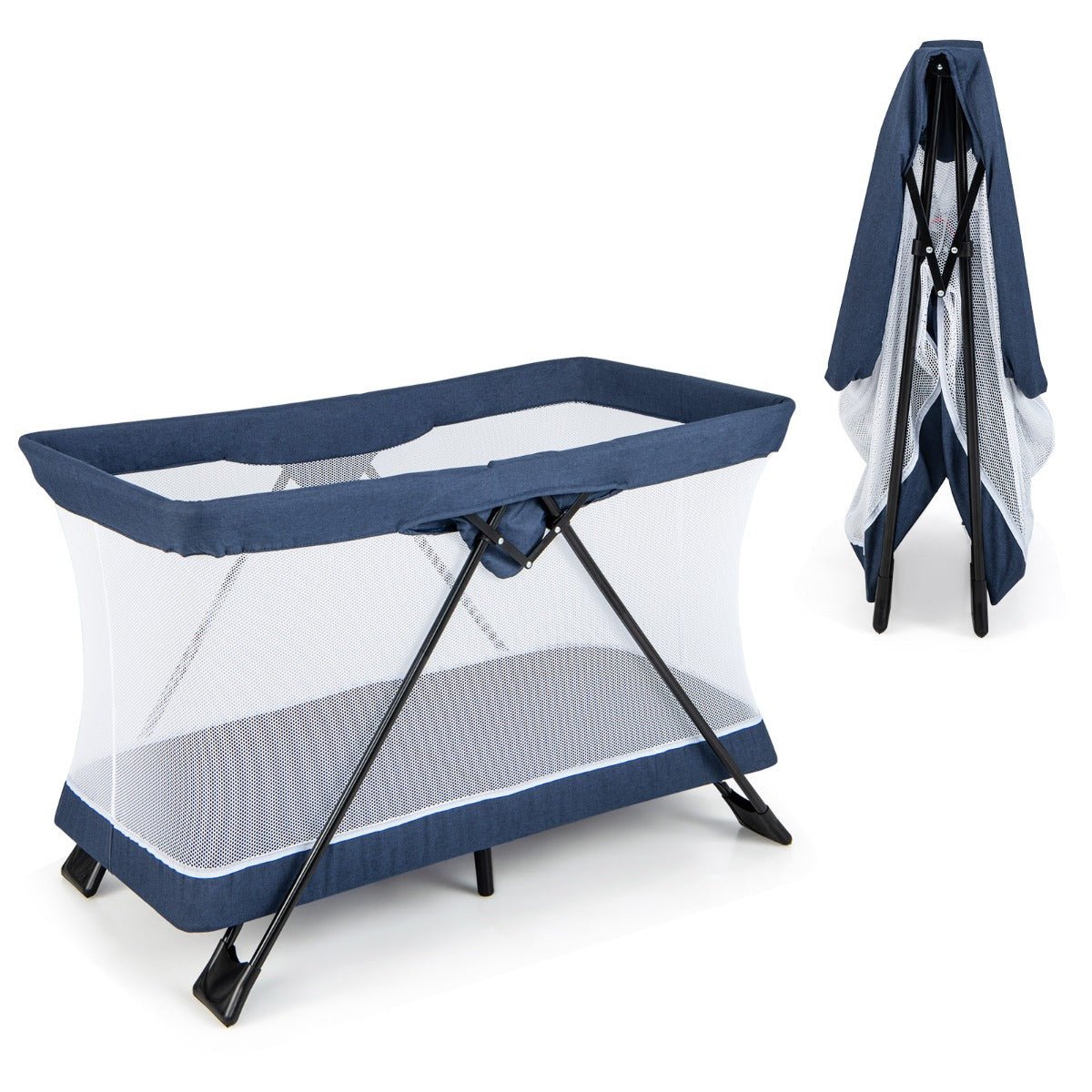 Shop Foldable Portacot Newborn Baby Cot for Infant & Toddler