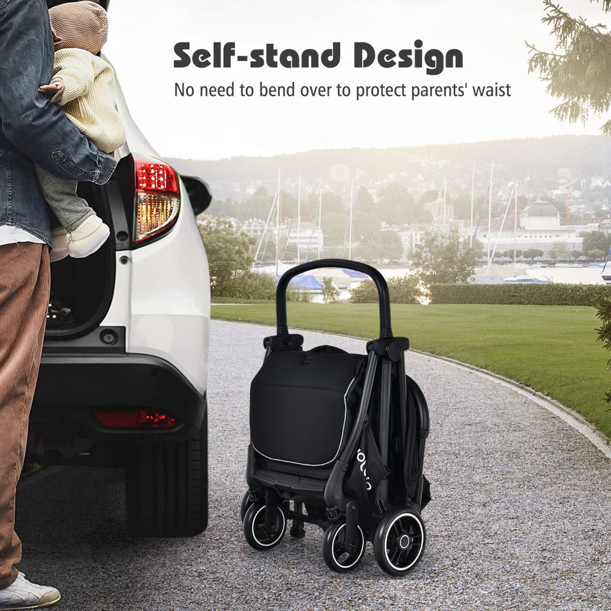 Smooth Rides with Adjustable Canopy Stroller