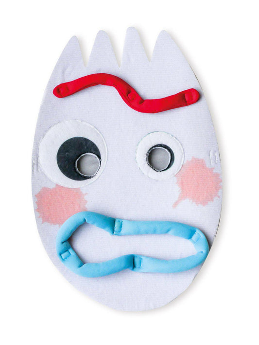 Official Disney Pixar Forky Adult Costume inspired by Toy Story 4 for playful home fun.