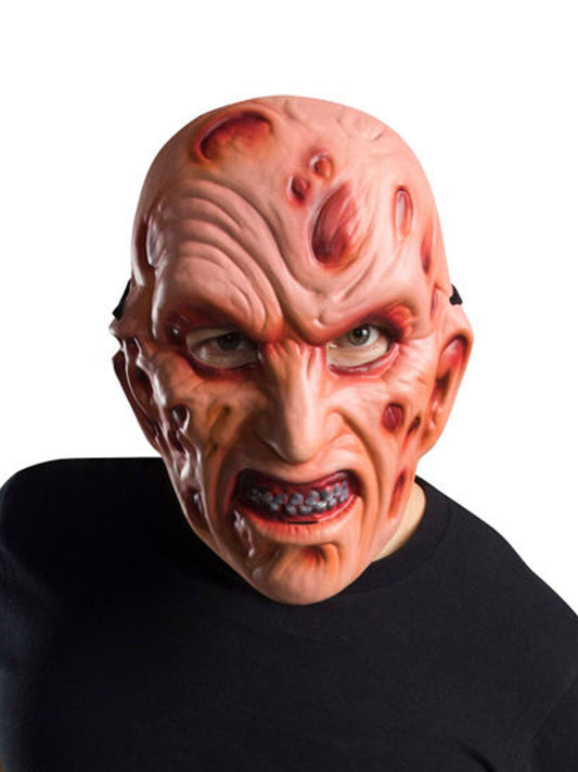Freddy Krueger Official Mask for Adults | Halloween costume accessory for spooky dress-up