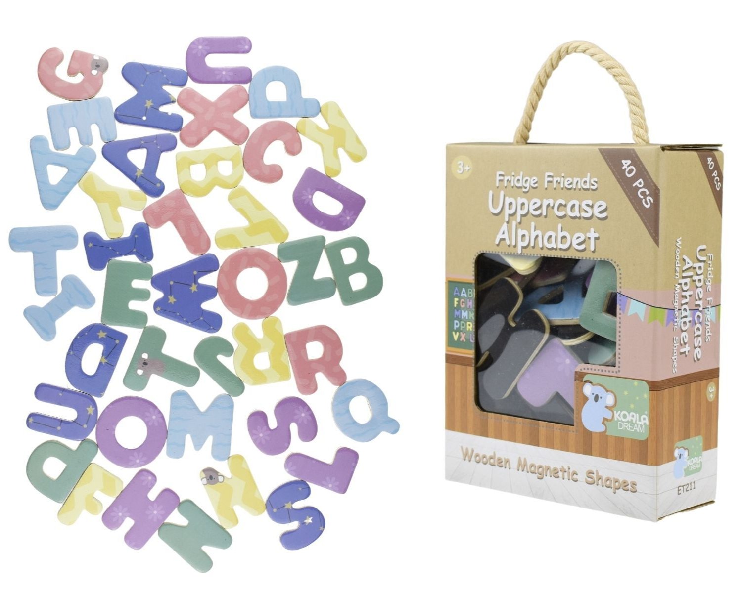 Alphabet Bag- Maxi | Magnetic popular Alphabet Letters