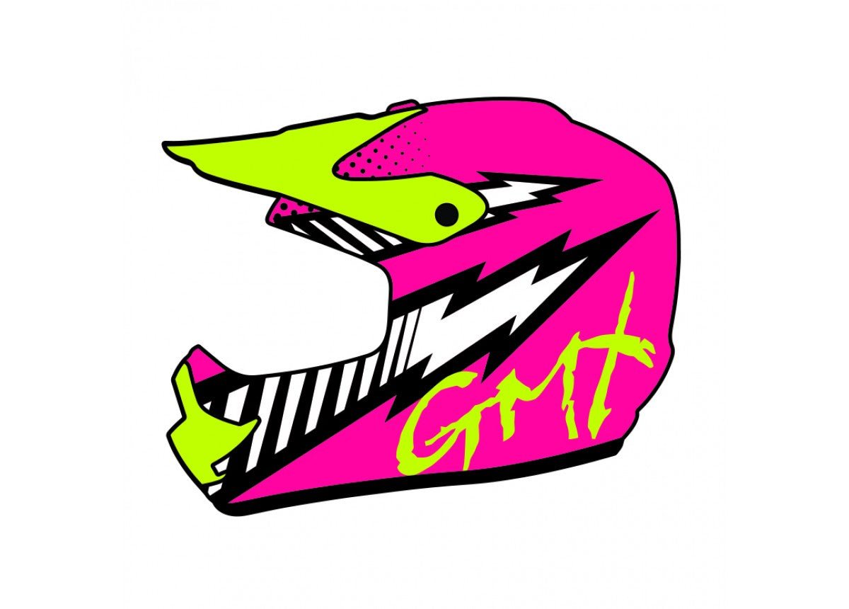 GMX Motocross Junior Helmet Pink Medium