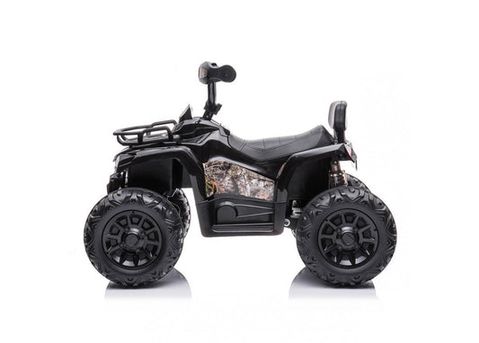Black Go Skitz Rover Electric Quad Bike for kids, perfect for home outdoor adventures