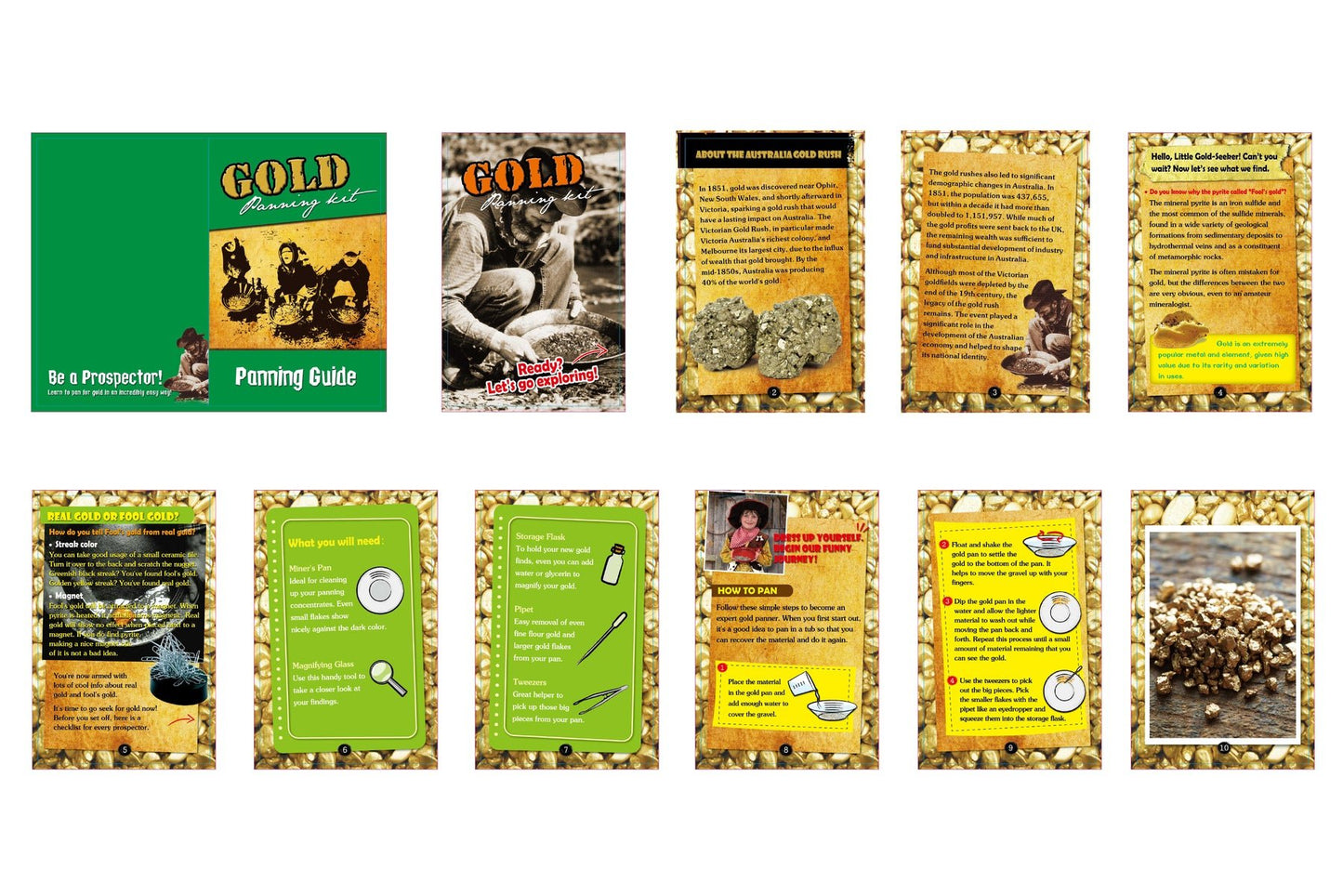 Young Prospector's Gold Pan Set Young Prospector's Gold Pan Set