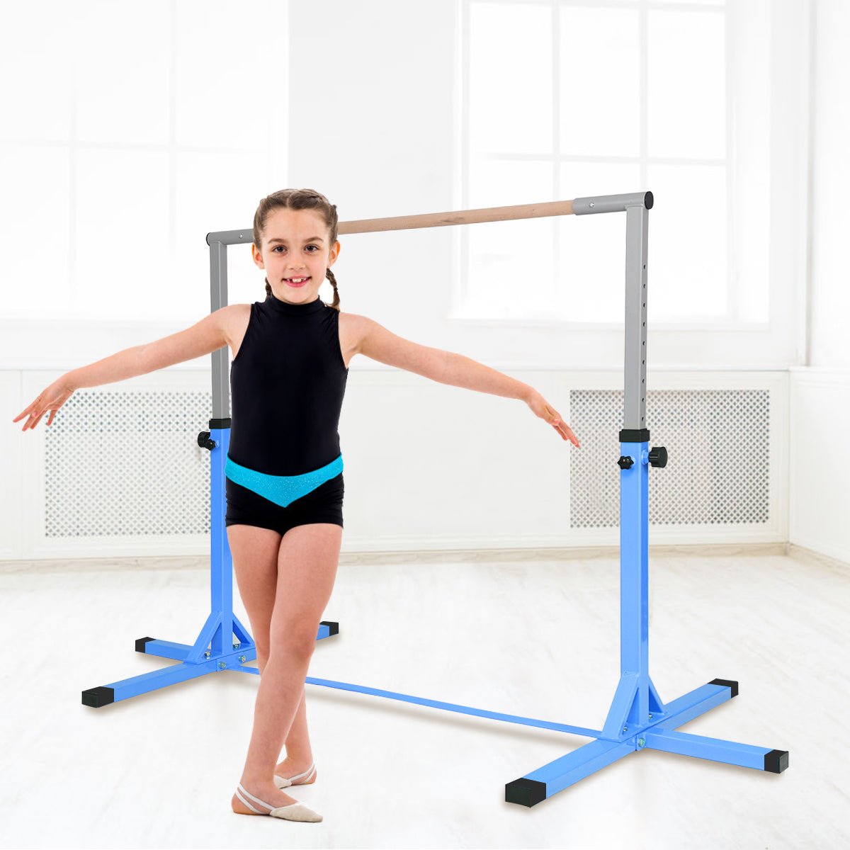 Enhance Gymnastics Skills with the Blue Training Bar