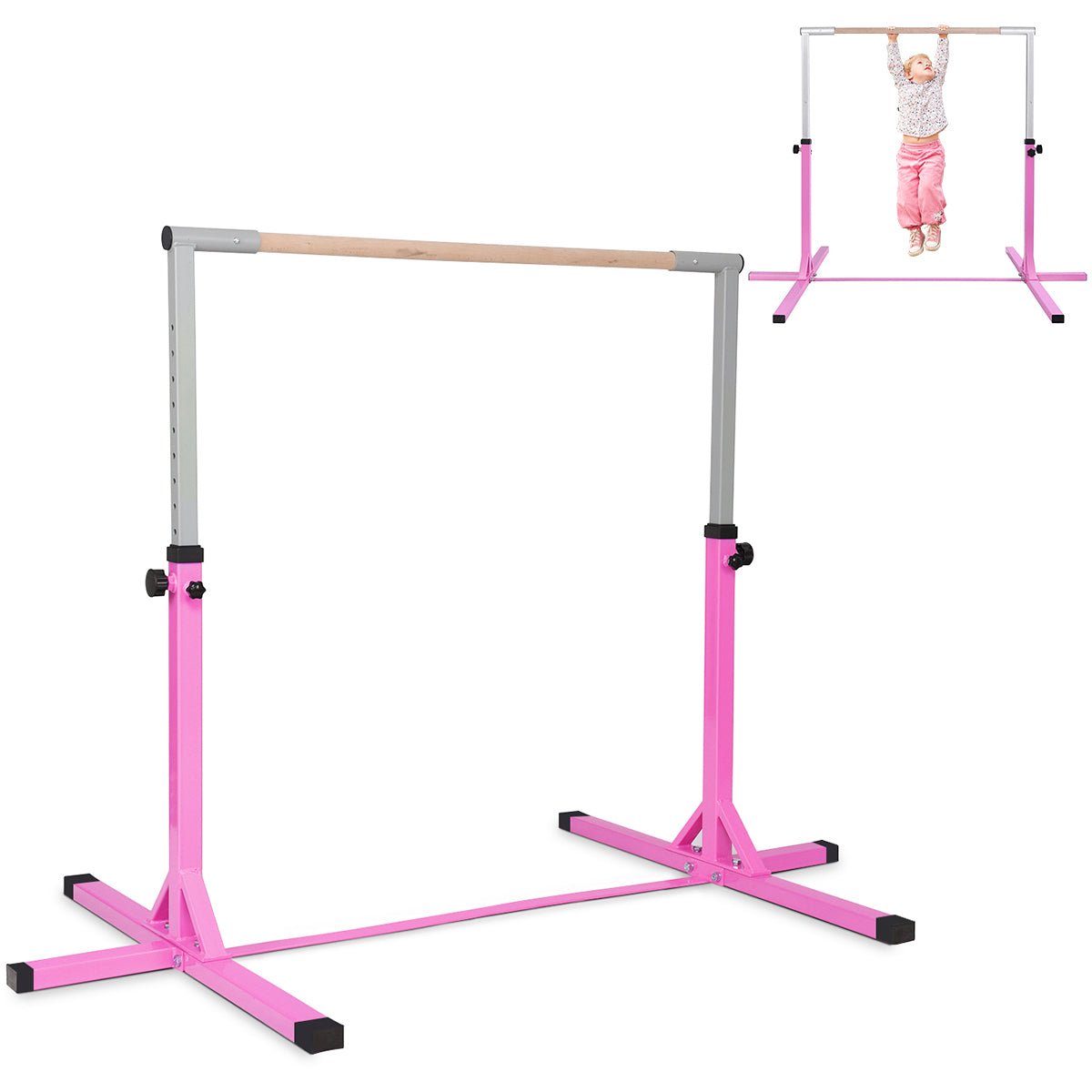 Shop the Pink Gymnastics Training Bar at Kids Mega Mart