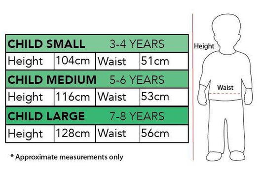 Skeleton robe costume for kids with hood and mask, perfect for spooky home fun.