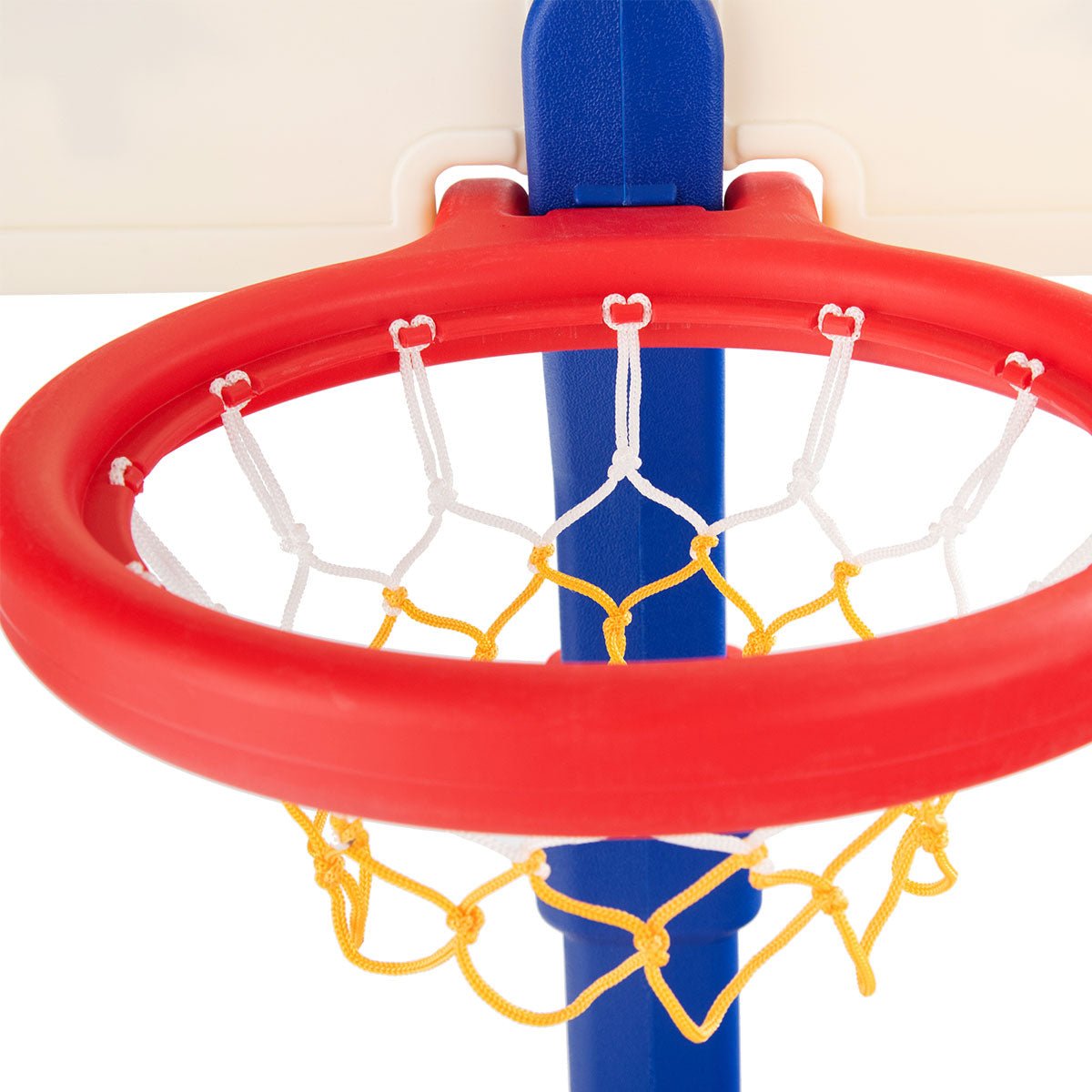 Play and Grow: Height Adjustable Toddler Basketball Hoop Stand for Kids