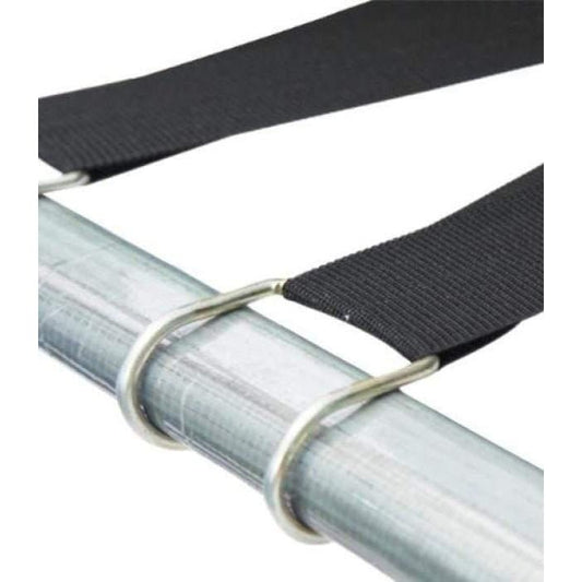 Hoppy 7ft springless trampoline designed for safe, entry-level bouncing fun, perfect for kids at home.