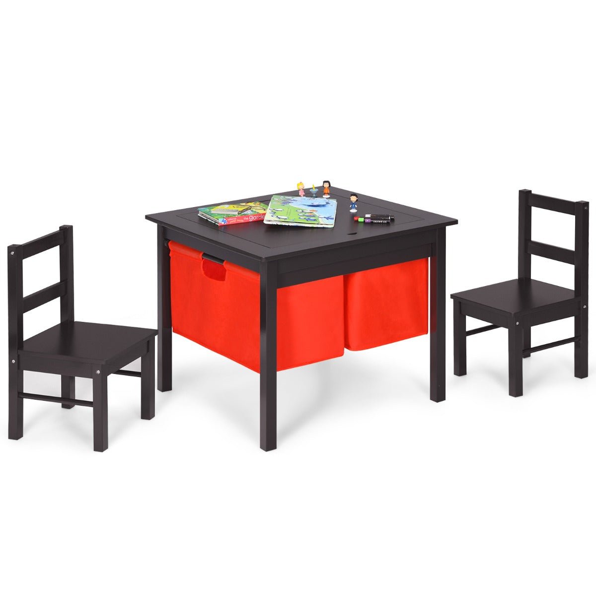 Kids Activity Table and Chair Set with Storage | Kids Mega Mart