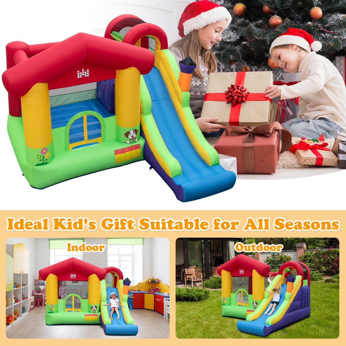 Climb and Bounce with the Inflatable Bounce House Climb and Bounce with the Inflatable Bounce House